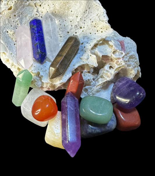 14 pc Chakra Healing Stone Set