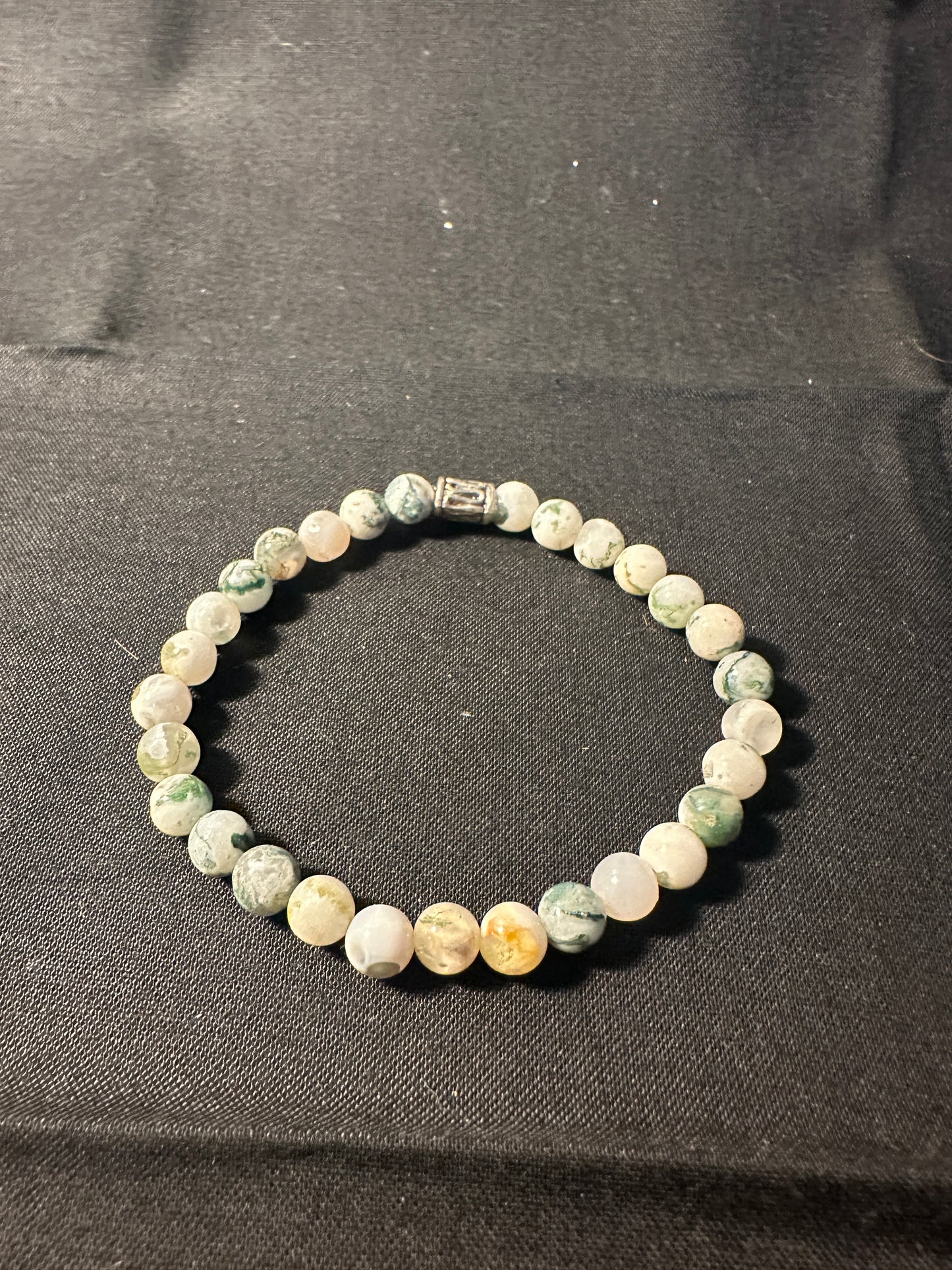 Tree Agate Natural Stone Bead Bracelets