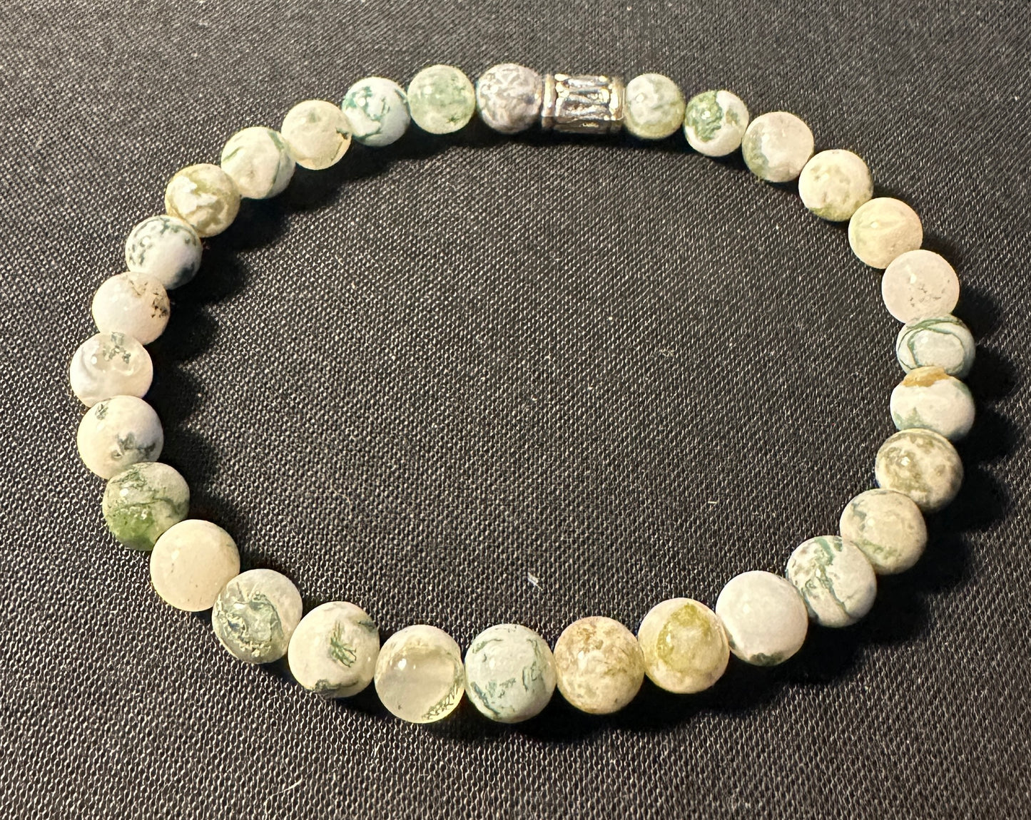 Tree Agate Natural Stone Bead Bracelets